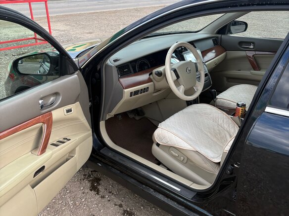 2006 Nissan Teana I (J31) Рестайлинг, чёрный - вид 3