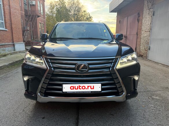 2018 Lexus LX 570 III Рестайлинг 2, синий - вид 2