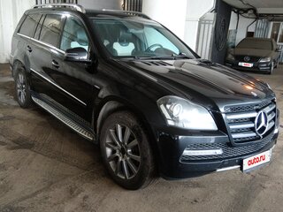 2012 Mercedes-Benz GL-Класс 350 I (X164) Рестайлинг, чёрный, 1395000 рублей, вид 2