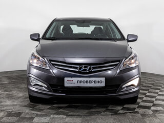 2015 Hyundai Solaris I Рестайлинг, серый, 1199000 рублей, вид 2