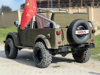 1962 ГАЗ 69, зелёный, 250000 рублей, вид 5