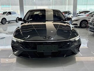 2023 Hyundai Elantra N Line VII (CN7) Рестайлинг, чёрный, 1340000 рублей, вид 2