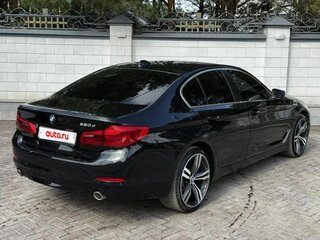 2020 BMW 5 серии 520d xDrive VII (G30/G31/G38), чёрный, 4100000 рублей, вид 5