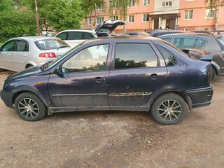 2007 Lada (ВАЗ) Kalina I, синий, 115000 рублей, вид 2