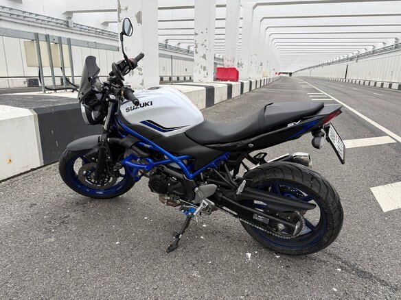 2019 Suzuki SV 650, синий, 700000 рублей - вид 10