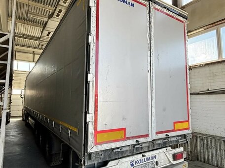 2023 Koluman Полуприцеп шторно-бортовой, белый, 2390000 рублей, вид 1