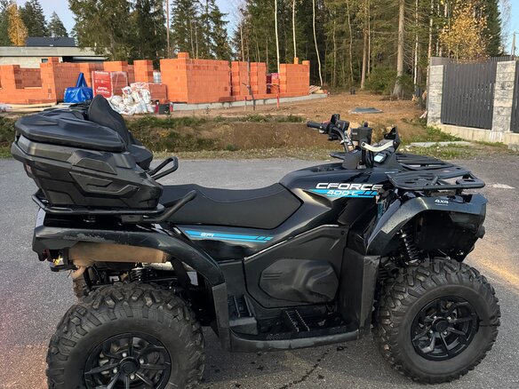 2024 CFMoto CFORCE 400L EPS, чёрный, 600000 рублей - вид 4
