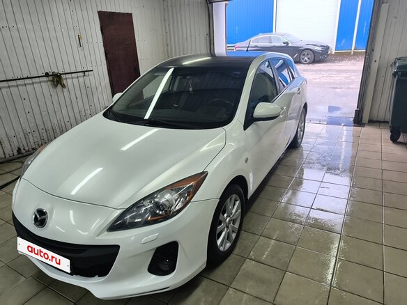 2012 Mazda 3 II (BL) Рестайлинг, белый, 750000 рублей - вид 2