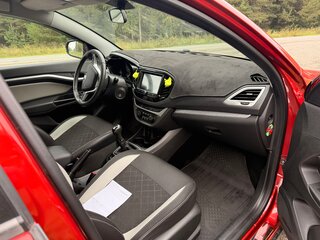 2021 Lada (ВАЗ) Vesta SW Cross I, красный, 1350000 рублей, вид 4