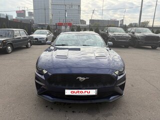 2018 Ford Mustang VI Рестайлинг, синий, 3500000 рублей, вид 2