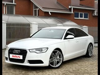 2012 Audi A6 IV (C7), белый, 1390000 рублей, вид 1
