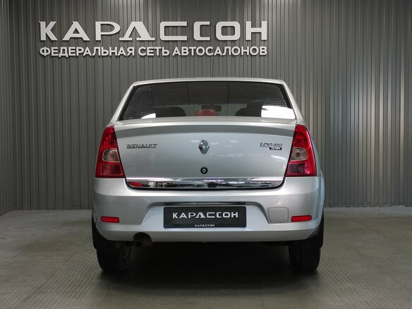 2012 Renault Logan I Рестайлинг, серый, 465000 рублей - вид 3