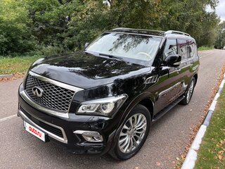 2015 Infiniti QX80 I Рестайлинг, чёрный, 2690000 рублей, вид 3
