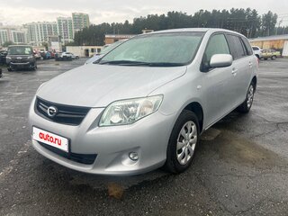 2010 Toyota Corolla Fielder X (E140, E150) Рестайлинг, серебристый, 835000 рублей, вид 3
