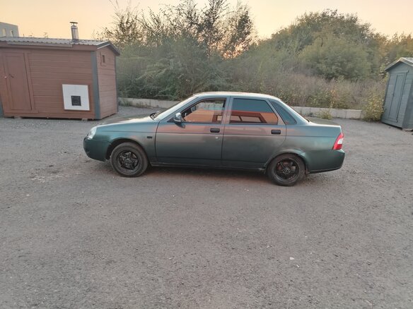 2008 Lada (ВАЗ) Priora I, серый, 170000 рублей - вид 5