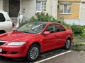 2005 Mazda 6 I (GG) Рестайлинг, красный, 340000 рублей