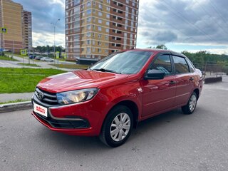 2022 Lada (ВАЗ) Granta I Рестайлинг, красный, 649000 рублей, вид 2