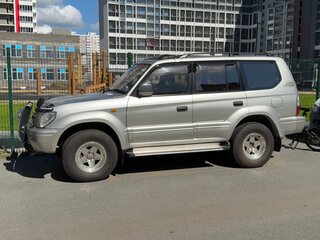 1998 Toyota Land Cruiser Prado 90 Series, серый, 1500000 рублей, вид 1