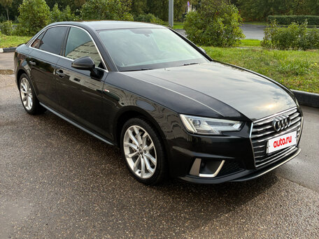 2019 Audi A4 V (B9), чёрный, 2780000 рублей, вид 2