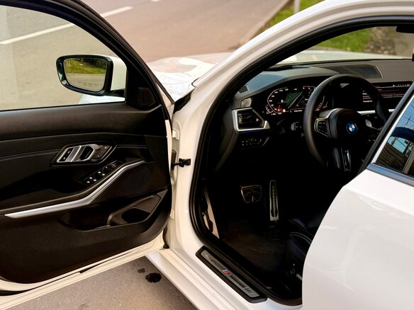 2019 BMW 3 серии 320d VII (G2x), белый, 3650000 рублей - вид 12