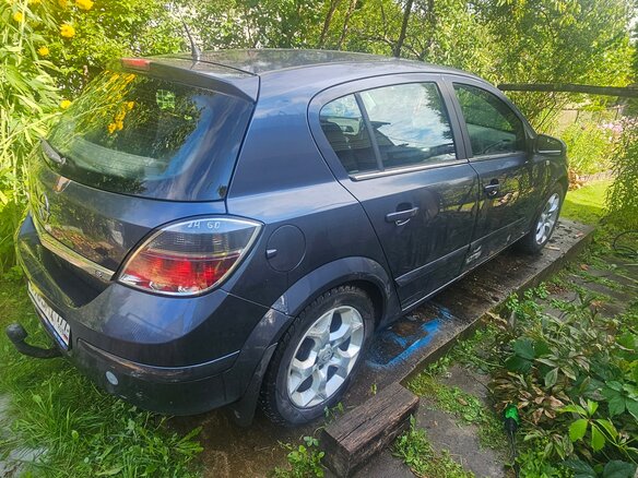 2006 Opel Astra H, серый, 350000 рублей - вид 2