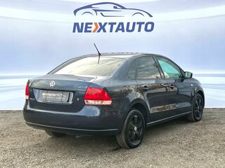 2014 Volkswagen Polo V, синий, 876400 рублей, вид 5