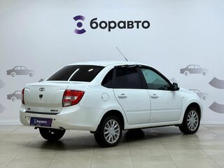 2013 Lada (ВАЗ) Granta I, белый, 550000 рублей, вид 4