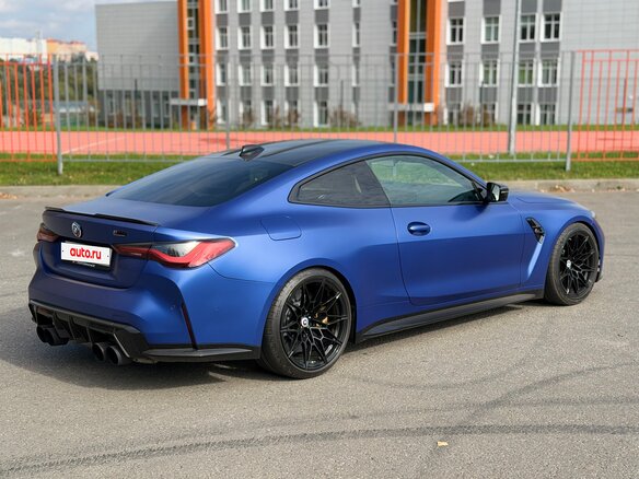 2022 BMW M4 Competition Package G82/G83, синий, 10850000 рублей - вид 6