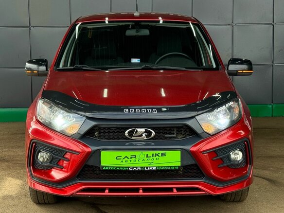2020 Lada (ВАЗ) Granta Drive Active I Рестайлинг, красный, 679000 рублей - вид 4