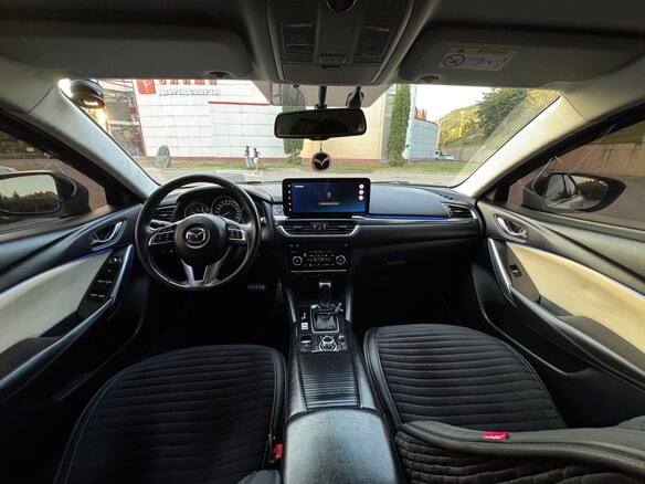 2015 Mazda 6 III (GJ) Рестайлинг, белый, 2150000 рублей - вид 10