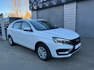 2024 Lada (ВАЗ) Vesta SW I Рестайлинг (NG), белый, 1333159 рублей, вид 3