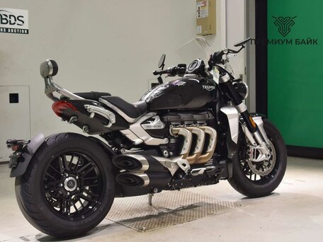 2021 Triumph Rocket 3, чёрный, 2199000 рублей, вид 5