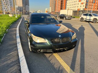 2006 BMW 5 серии 525d V (E60/E61), зелёный, 930000 рублей, вид 3