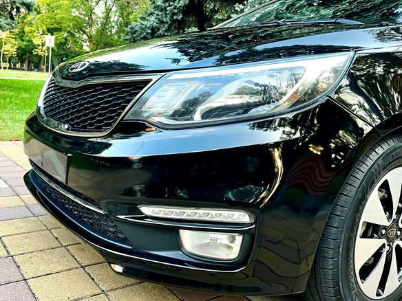 2016 Kia Rio III Рестайлинг, чёрный