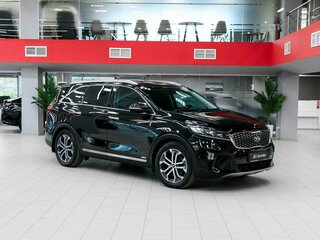 2018 Kia Sorento III Prime Рестайлинг, чёрный, 2650000 рублей, вид 3