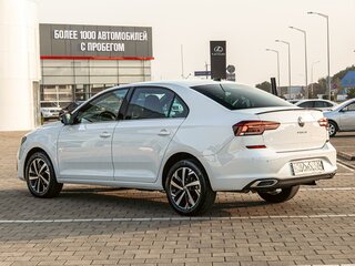 2021 Volkswagen Polo VI, белый, 1455000 рублей, вид 4