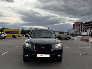 2007 Hyundai Santa Fe II, чёрный, 1350000 рублей, вид 3