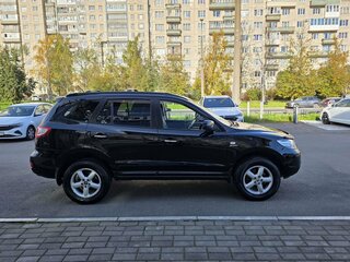 2007 Hyundai Santa Fe II, чёрный, 790000 рублей, вид 4