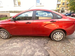 2016 Lada (ВАЗ) Vesta I, красный, 780000 рублей, вид 3