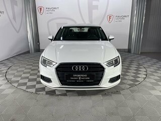 2017 Audi A3 III (8V) Рестайлинг, белый, 1350000 рублей, вид 2