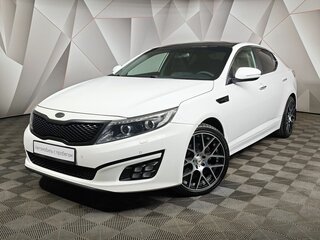 2014 Kia Optima III Рестайлинг, серый, 1295150 рублей, вид 1