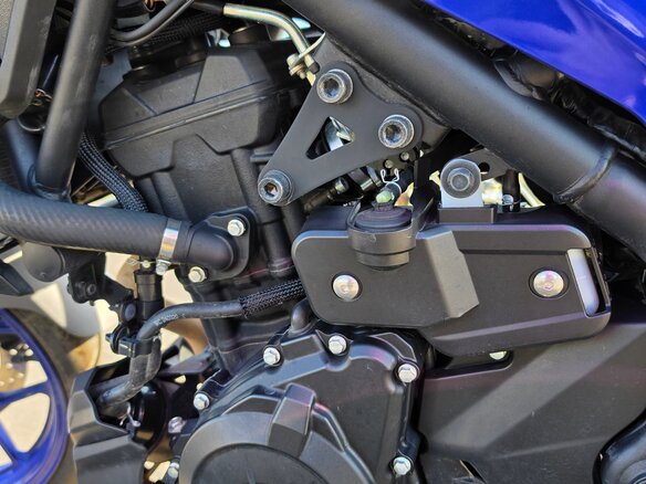 2020 Yamaha MT-03, синий, 540000 рублей - вид 5