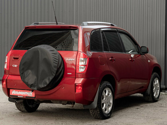 2014 Chery Tiggo (T11) I Рестайлинг (FL), красный, 550000 рублей - вид 6
