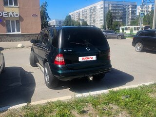 2003 Mercedes-Benz M-Класс 350 I (W163) Рестайлинг, зелёный, 890000 рублей, вид 2