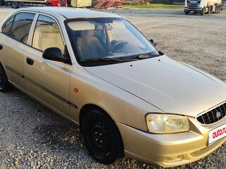2005 Hyundai Accent ТагАЗ II, золотистый, 250000 рублей, вид 2