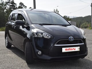2016 Toyota Sienta II, чёрный, 1200000 рублей, вид 1