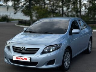2007 Toyota Corolla X (E140, E150), голубой, 850000 рублей, вид 2