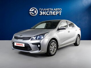2017 Kia Rio IV, серебристый, 1270000 рублей, вид 1