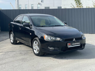 2007 Mitsubishi Lancer X, чёрный, 649000 рублей, вид 3