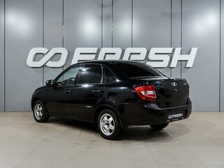 2014 Lada (ВАЗ) Granta I, чёрный, 469000 рублей, вид 2